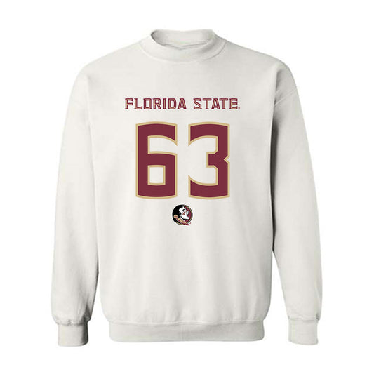 FSU - NCAA Football : Mario Nash Jr. - Replica Shersey Crewneck Sweatshirt-0
