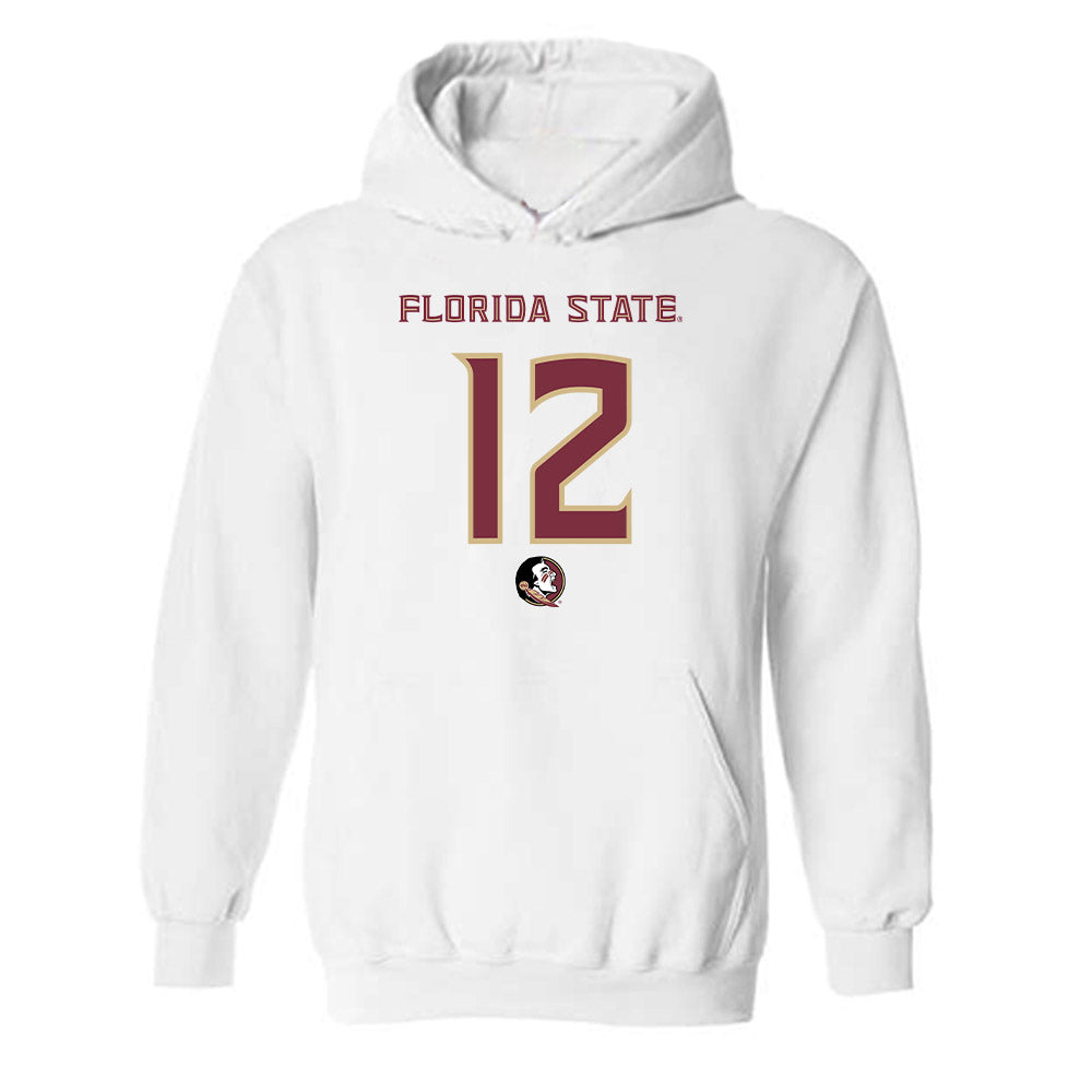 FSU - NCAA Football : Jaylin Lucas - Replica Shersey Hooded Sweatshirt-0