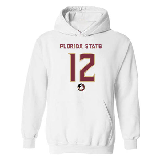 FSU - NCAA Football : Jaylin Lucas - Replica Shersey Hooded Sweatshirt-0