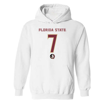 FSU - NCAA Football : LaWayne McCoy - Replica Shersey Hooded Sweatshirt-0