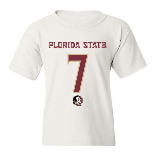 FSU - NCAA Softball : Angelee Bueno - Youth T-Shirt