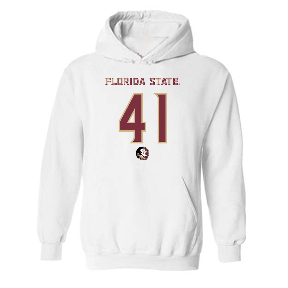 FSU - NCAA Football : AJ Cottrill - Replica Shersey Hooded Sweatshirt-0
