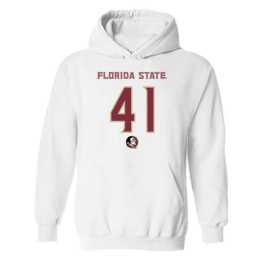 FSU - NCAA Football : AJ Cottrill - Replica Shersey Hooded Sweatshirt-0