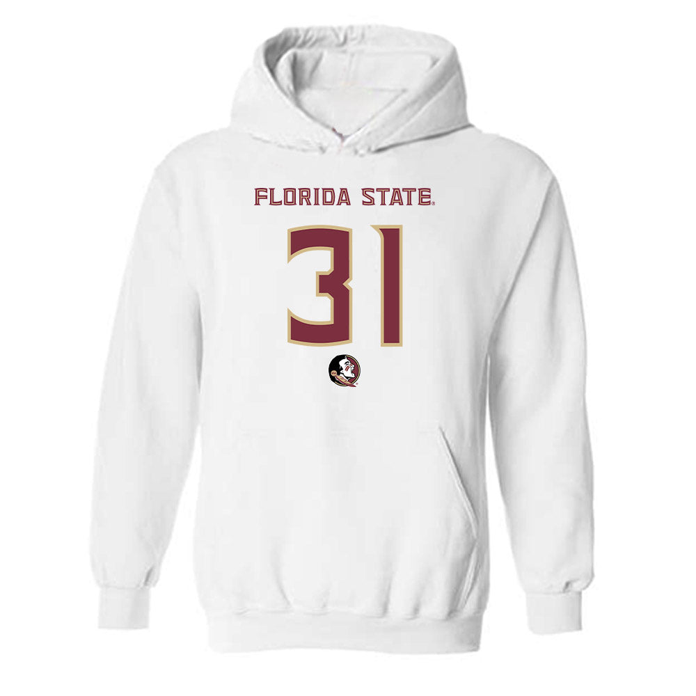 FSU - NCAA Football : Elijah Herring - Replica Shersey Hooded Sweatshirt-0