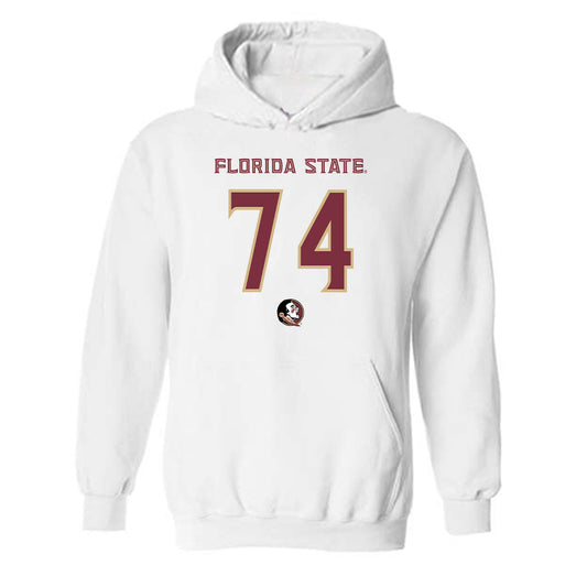 FSU - NCAA Football : Jonathan JT Daniels - Replica Shersey Hooded Sweatshirt-0