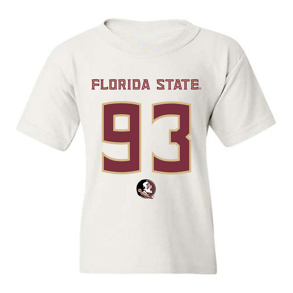 FSU - NCAA Football : Mandrell Desir - Replica Shersey Youth T-Shirt-0