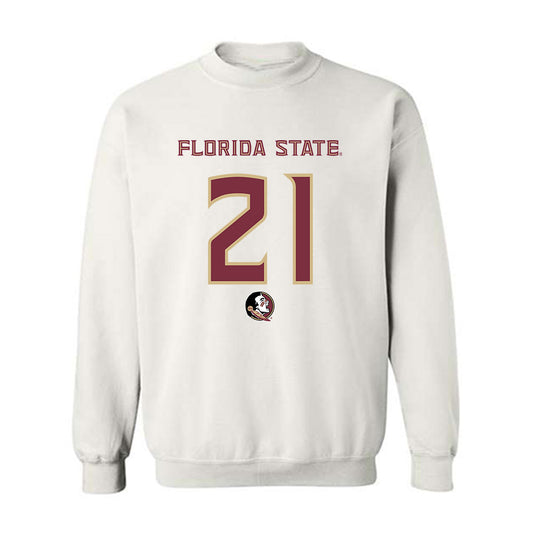 FSU - NCAA Football : Max Redmon - Replica Shersey Crewneck Sweatshirt-0