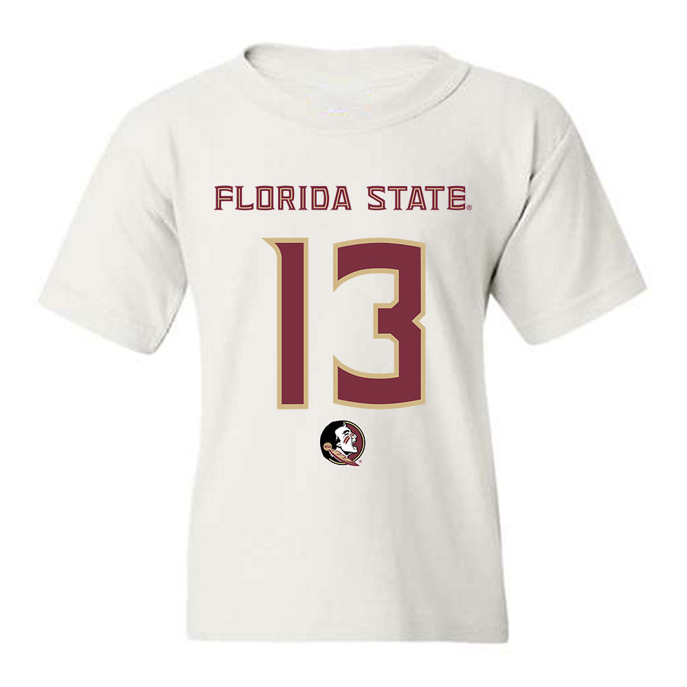 FSU - NCAA Football : Randy Pittman Jr - Replica Shersey Youth T-Shirt-0