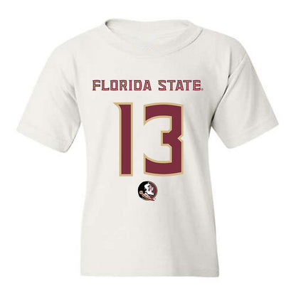 FSU - NCAA Football : Randy Pittman Jr - Replica Shersey Youth T-Shirt-0