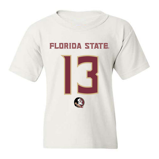 FSU - NCAA Football : Randy Pittman Jr - Replica Shersey Youth T-Shirt-0