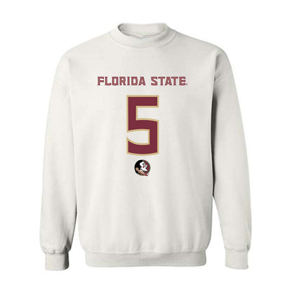 FSU - NCAA Football : Daniel Lyons - Replica Shersey Crewneck Sweatshirt-0