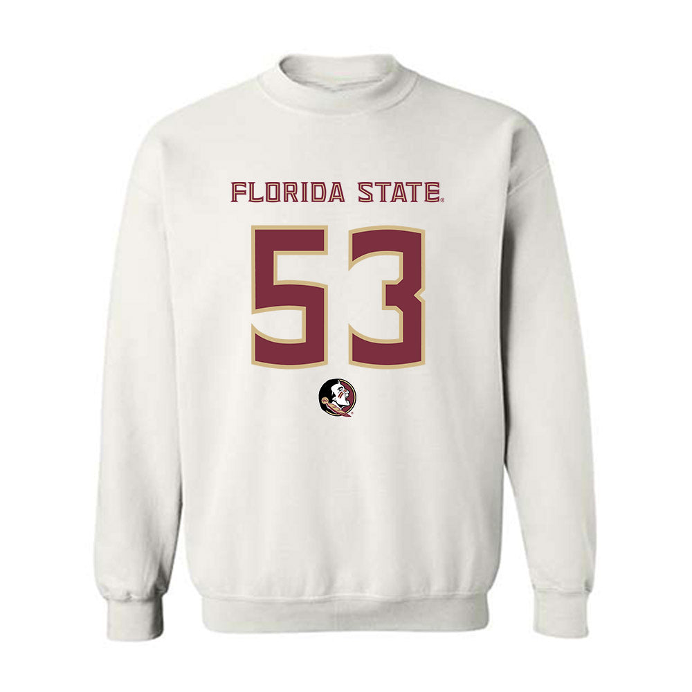 FSU - NCAA Football : Alexander Nocco - Replica Shersey Crewneck Sweatshirt-0