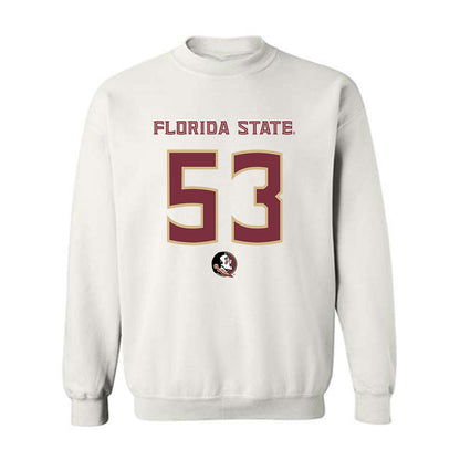 FSU - NCAA Football : Alexander Nocco - Replica Shersey Crewneck Sweatshirt-0