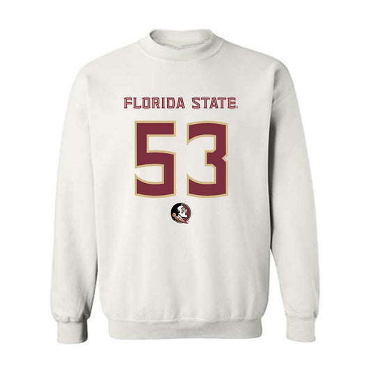 FSU - NCAA Football : Alexander Nocco - Replica Shersey Crewneck Sweatshirt-0