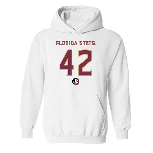 FSU - NCAA Football : Brunno Reus - Replica Shersey Hooded Sweatshirt-0
