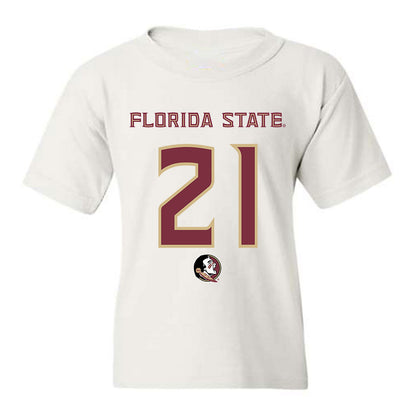 FSU - NCAA Men's Basketball : Alier Maluk - Youth T-Shirt