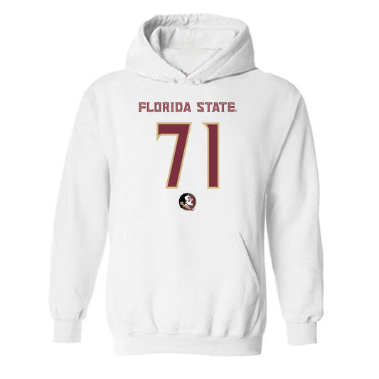 FSU - NCAA Football : JaElyne Matthews - Replica Shersey Hooded Sweatshirt-0