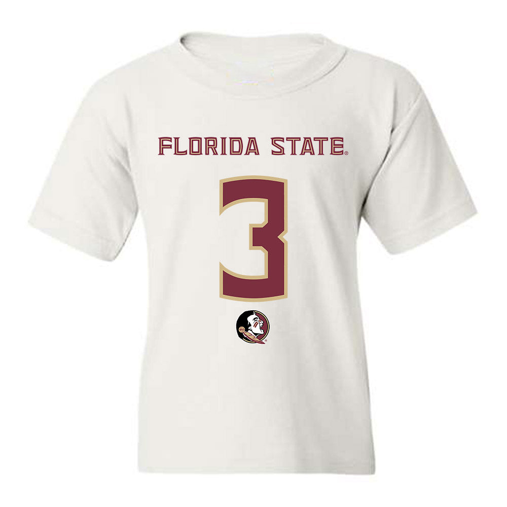 FSU - NCAA Football : Kam Davis - Youth T-Shirt