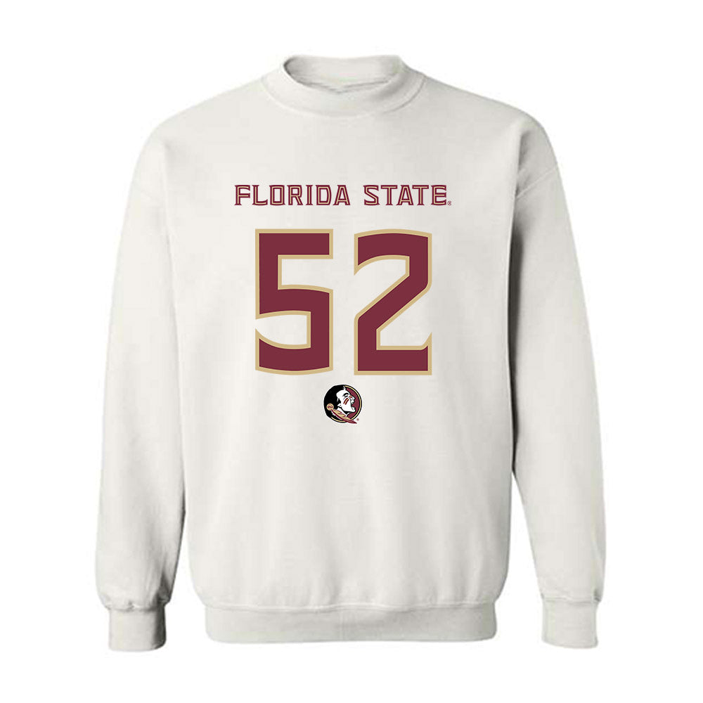 FSU - NCAA Football : Chavez Thompson - Replica Shersey Crewneck Sweatshirt-0