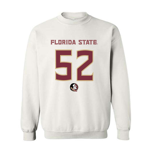 FSU - NCAA Football : Chavez Thompson - Replica Shersey Crewneck Sweatshirt-0