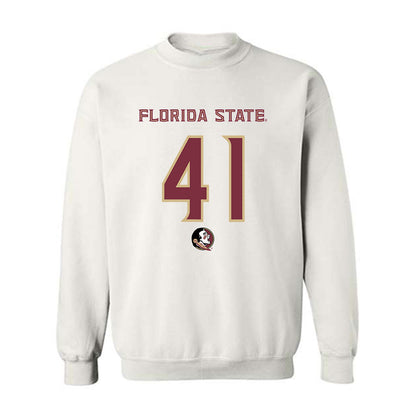 FSU - NCAA Football : AJ Cottrill - Replica Shersey Crewneck Sweatshirt-0
