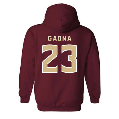 FSU - NCAA Women's Volleyball : Ella Gaona - Replica Shersey Hooded Sweatshirt