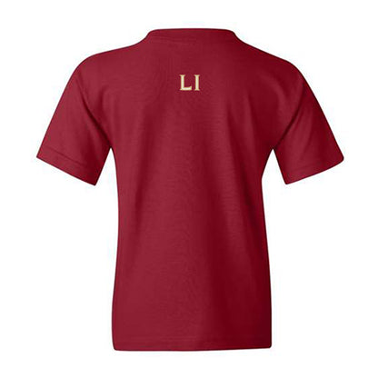 FSU - NCAA Women's Tennis : Tina Li - Replica Shersey Youth T-Shirt-1