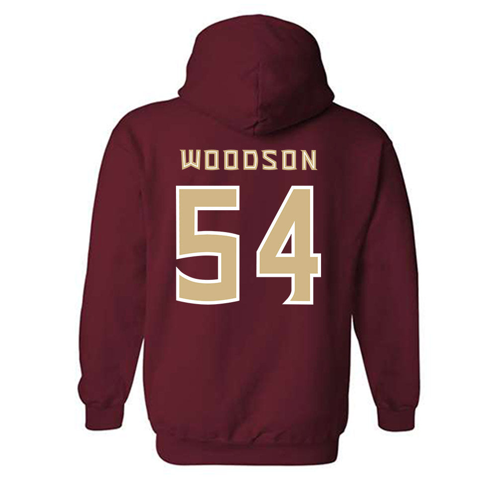 FSU - NCAA Baseball : Presley Woodson - Replica Shersey Hooded Sweatshirt-1