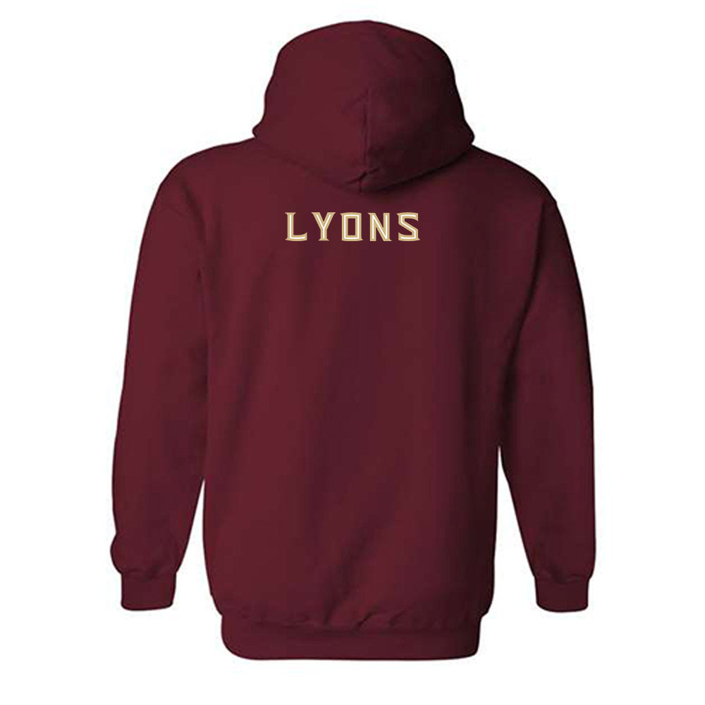 FSU - NCAA Men's Tennis : Justin Lyons - Replica Shersey Hooded Sweatshirt