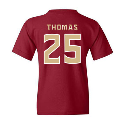 FSU - NCAA Men's Basketball : Justin Thomas - Replica Shersey Youth T-Shirt-1