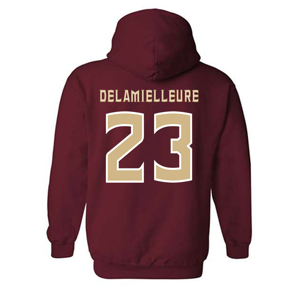 FSU - NCAA Baseball : Brody DeLamielleure - Replica Shersey Hooded Sweatshirt