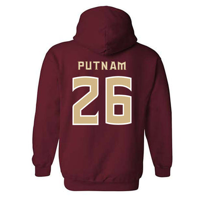 FSU - NCAA Baseball : Eli Putnam - Replica Shersey Hooded Sweatshirt-1
