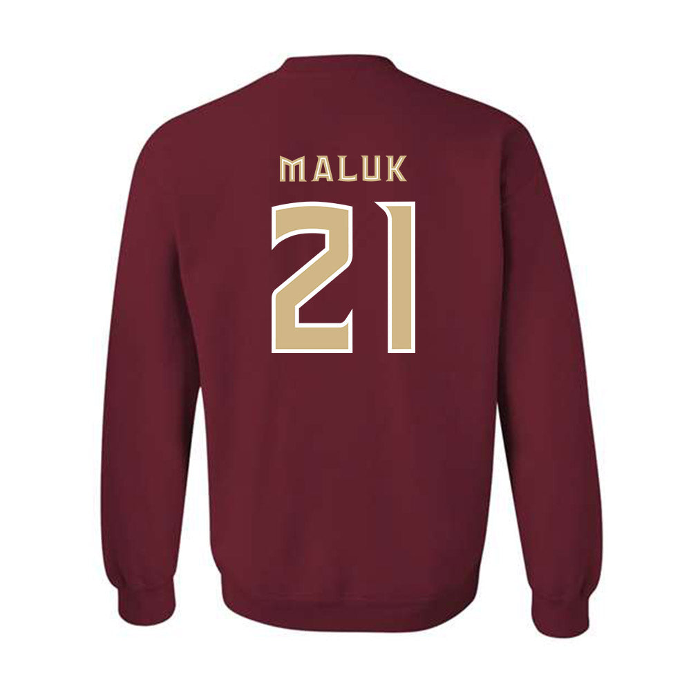 FSU - NCAA Men's Basketball : Alier Maluk - Crewneck Sweatshirt