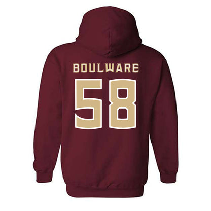 FSU - NCAA Beach Volleyball : Jordan Boulware - Replica Shersey Hooded Sweatshirt-1