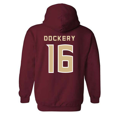 FSU - NCAA Softball : Averi Dockery - Replica Shersey Hooded Sweatshirt-1