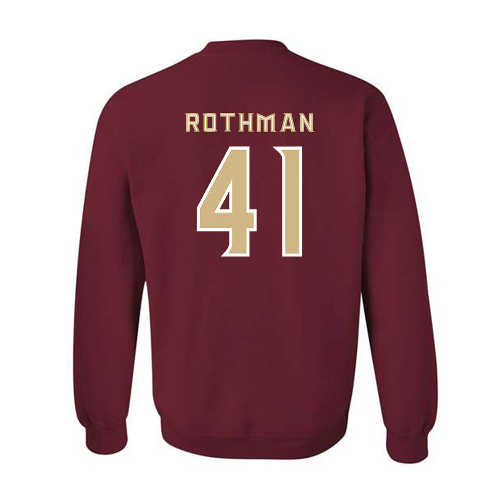 FSU - NCAA Beach Volleyball : Audrey Rothman - Replica Shersey Crewneck Sweatshirt