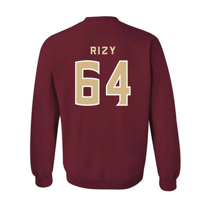 FSU - NCAA Football : Jacob Rizy - Replica Shersey Crewneck Sweatshirt-1