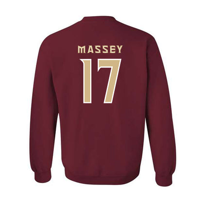 FSU - NCAA Beach Volleyball : Myriah Massey - Replica Shersey Crewneck Sweatshirt