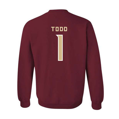 FSU - NCAA Women's Soccer : Adelyn Todd - Replica Shersey Crewneck Sweatshirt