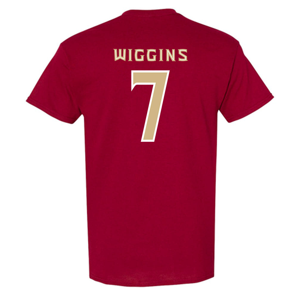 FSU - NCAA Men's Basketball : Chauncey Wiggins - Replica Shersey T-Shirt-1