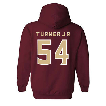 FSU - NCAA Football : Byron Turner Jr - Replica Shersey Hooded Sweatshirt