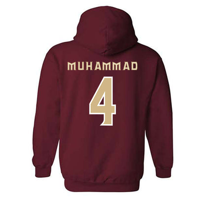 FSU - NCAA Men's Basketball : Shahid Muhammad - Replica Shersey Hooded Sweatshirt-1