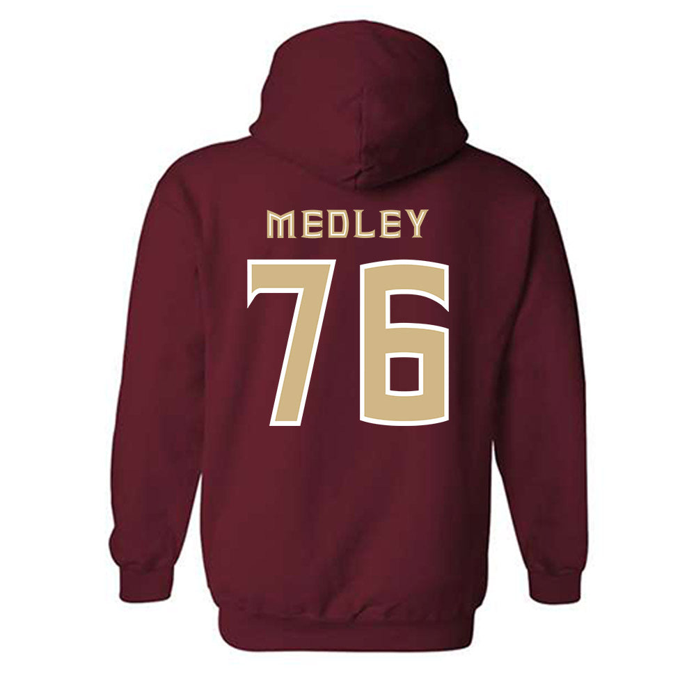 FSU - NCAA Football : Adrian Medley - Replica Shersey Hooded Sweatshirt-1