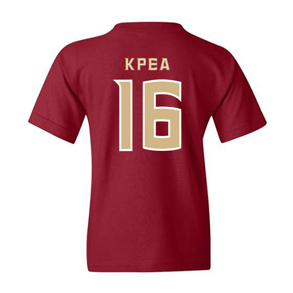 FSU - NCAA Women's Volleyball : Nenu Kpea - Replica Shersey Youth T-Shirt-1