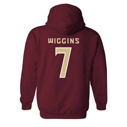 FSU - NCAA Men's Basketball : Chauncey Wiggins - Replica Shersey Hooded Sweatshirt-1