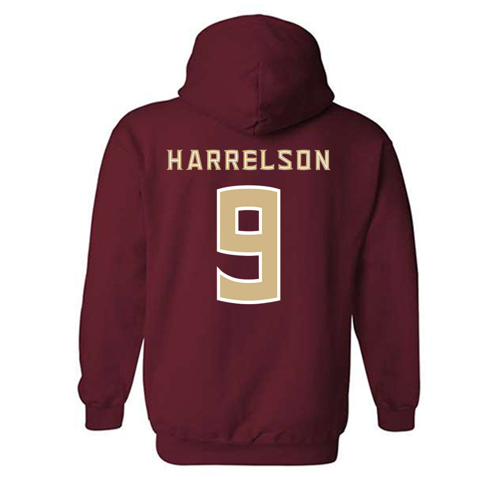 FSU - NCAA Baseball : Gage Harrelson - Replica Shersey Hooded Sweatshirt