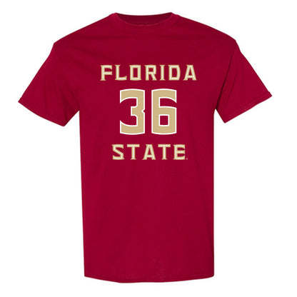 FSU - NCAA Baseball : Jace Estes - Replica Shersey T-Shirt