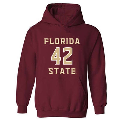 FSU - NCAA Softball : Jaysoni Beachum - Replica Shersey Hooded Sweatshirt