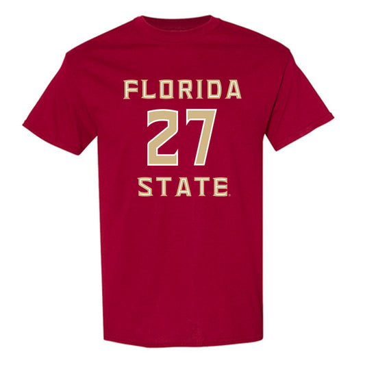 FSU - NCAA Baseball : Peyton Prescott - Replica Shersey T-Shirt-0