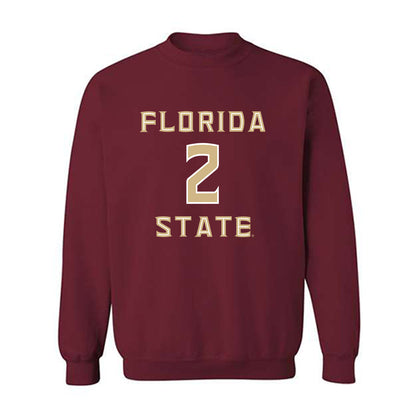 FSU - NCAA Women's Basketball : Amaya Bonner - Replica Shersey Crewneck Sweatshirt-0